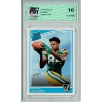 Dallas Goedert 2018 Donruss Football #347 Rated Rookie Card PGI 10